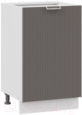 Шкаф-стол кухонный ТриЯ Кимберли 1Н5 (белый/муссон) - фото