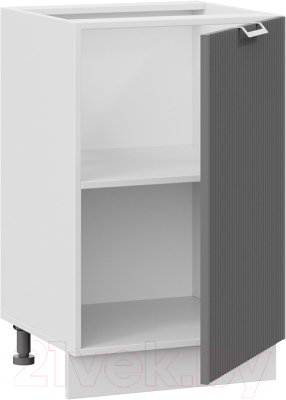 Шкаф-стол кухонный ТриЯ Кимберли 1Н5 (белый/титан)