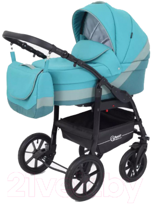 Детская универсальная коляска Rant Patio 2 в 1 / Patio03 (03/аквамарин) - фото