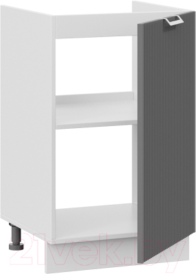 Шкаф под мойку ТриЯ Кимберли 1Н5М (белый/титан)