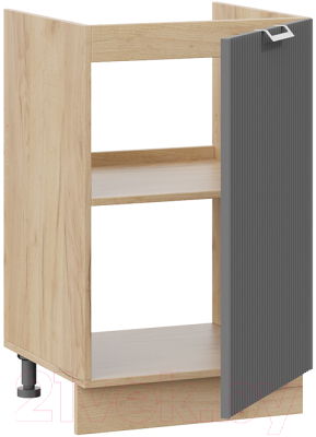 Шкаф под мойку ТриЯ Кимберли 1Н5М (дуб крафт золотой/титан)