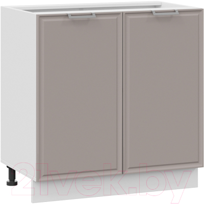 Шкаф-стол кухонный ТриЯ Белладжио 1Н8 (белый/софт капучино) - фото