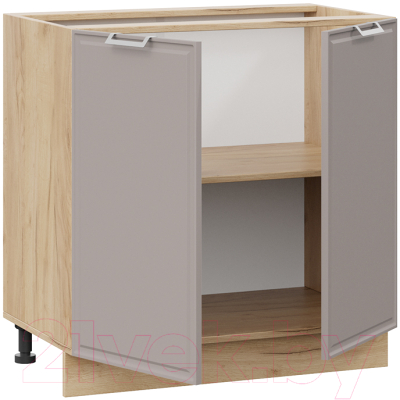 Шкаф-стол кухонный ТриЯ Белладжио 1Н8 (дуб крафт золотой/софт капучино)