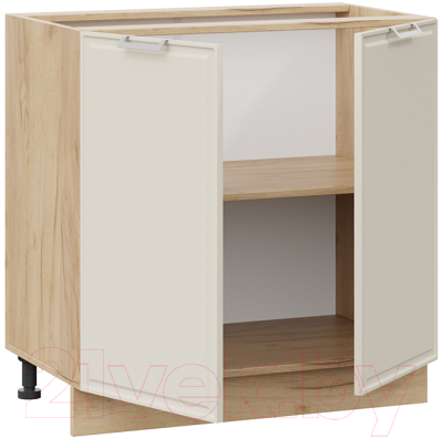 Шкаф-стол кухонный ТриЯ Белладжио 1Н8 (дуб крафт золотой/софт панакота)