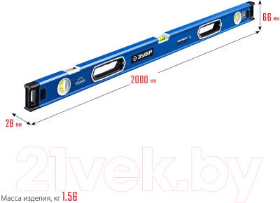 Уровень строительный Зубр Эксперт-М 34572-200