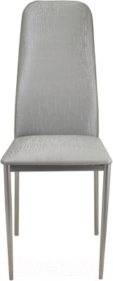 Стул Гальваник Вест (эмаль серебро/ВВ 5 бенгал серый)