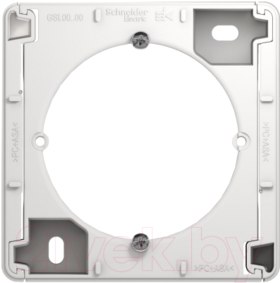 Коробка открытого монтажа Schneider Electric Glossa GSL000100 - фото