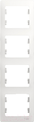 Рамка для выключателей и розеток Systeme (Schneider) Electric Glossa GSL000108 - фото