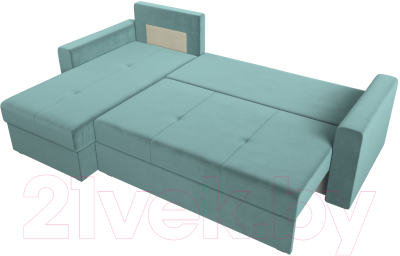 Диван угловой Лига Диванов Верона лайт левый