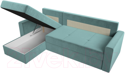 Диван угловой Лига Диванов Верона лайт левый