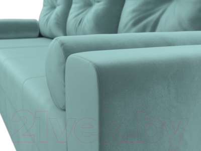 Диван угловой Лига Диванов Верона лайт левый