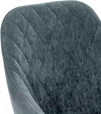 Стул Импэкс Leset Слим с подлокотниками (черный/велюр темно-зеленый)