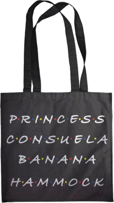 Сумка-шоппер Эксмо Friends. Princess Consuela Banana-Hammock - фото