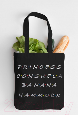 Сумка-шоппер Эксмо Friends. Princess Consuela Banana-Hammock