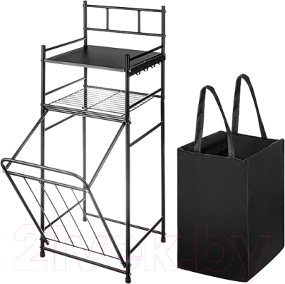 Стеллаж El Casa С корзиной для белья / 480119