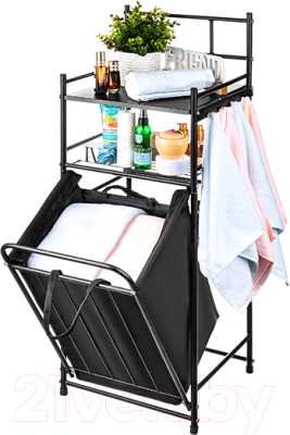 Стеллаж El Casa С корзиной для белья / 480119
