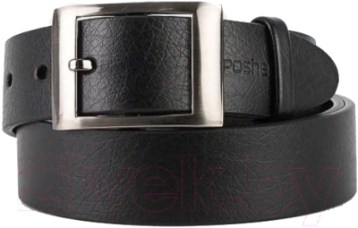 Ремень мужской Poshete 512-1383-L-BLK - фото