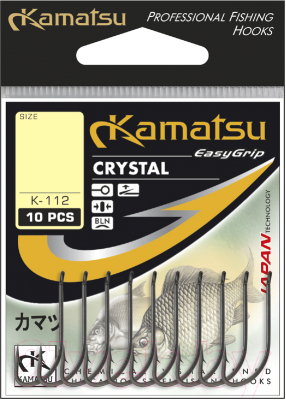 Набор крючков рыболовных KAMATSU Crystal Bln / 512200306 - фото