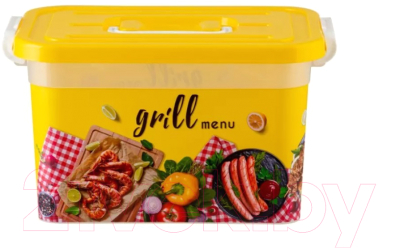 Контейнер Полимербыт Grill menu / C80996