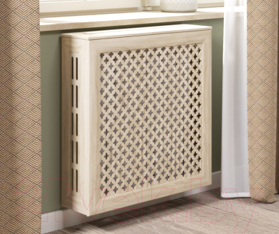 Экран для радиатора STELLA Готико Дуб Сонома