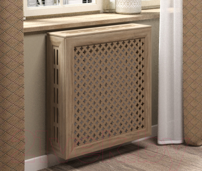 Экран для радиатора STELLA Готико Дуб Винтаж