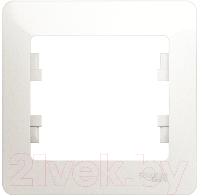 Рамка для выключателей и розеток Systeme (Schneider) Electric Glossa GSL000601 - фото