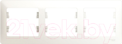 Рамка для выключателей и розеток Systeme (Schneider) Electric Glossa GSL000603 - фото