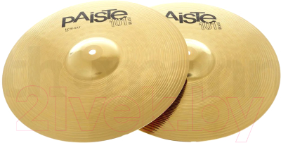 Набор тарелок для ударной установки Paiste 101 Brass Hi-Hat 0000144014 - фото