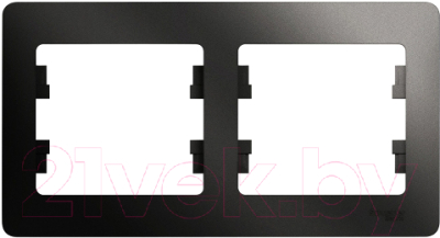 Рамка для выключателей и розеток Systeme (Schneider) Electric Glossa GSL000702 - фото