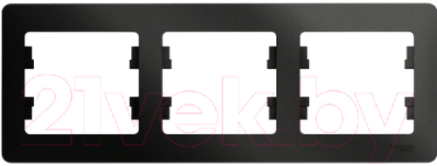 Рамка для выключателей и розеток Systeme (Schneider) Electric Glossa GSL000703 - фото
