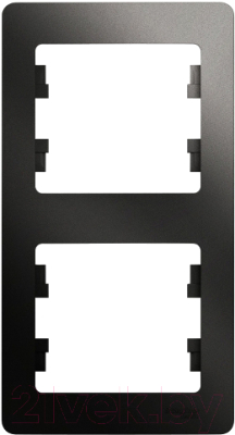 Рамка для выключателей и розеток Systeme (Schneider) Electric Glossa GSL000706 - фото