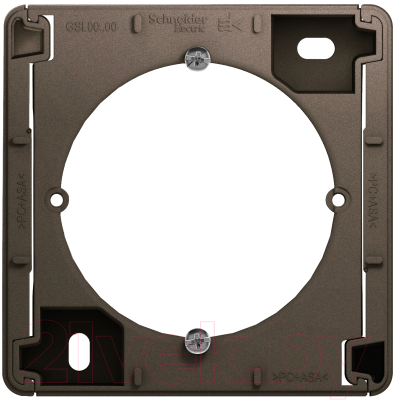 Коробка открытого монтажа Schneider Electric Glossa GSL000800 - фото