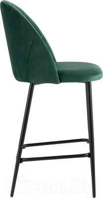 Стул барный Stool Group Логан полубарный / AV 413-Cdf-08(PP) (велюр зеленый)