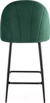 Стул барный Stool Group Логан полубарный / AV 413-Cdf-08(PP) (велюр зеленый)
