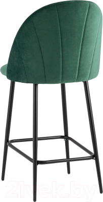 Стул барный Stool Group Логан полубарный / AV 413-Cdf-08(PP) (велюр зеленый)