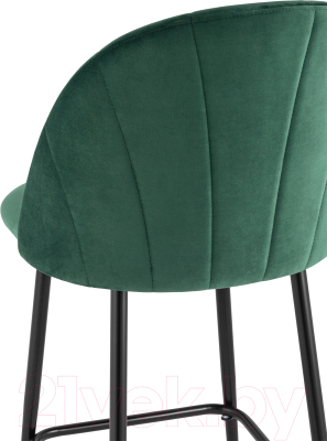 Стул барный Stool Group Логан полубарный / AV 413-Cdf-08(PP) (велюр зеленый)
