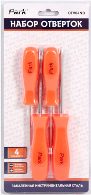 Набор отверток Park OTV04NB / 356204 - фото