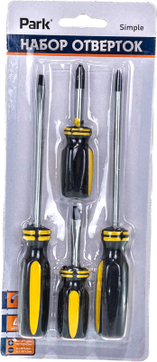 Набор отверток Park Simple / 008361 - фото