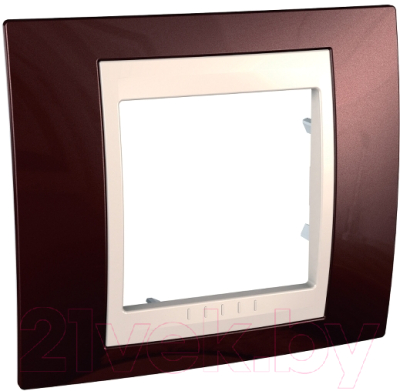 Рамка для выключателей и розеток Schneider Electric Unica MGU6.002.551 - фото