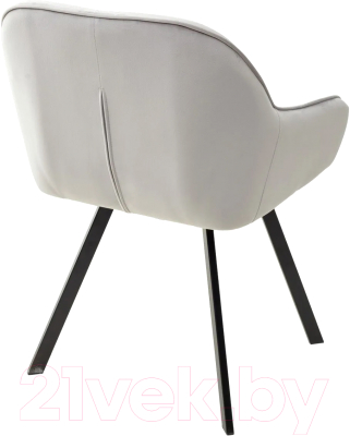 Стул M-City Gale / 629M04842 (Bluvel-03 светло-серый/черный)