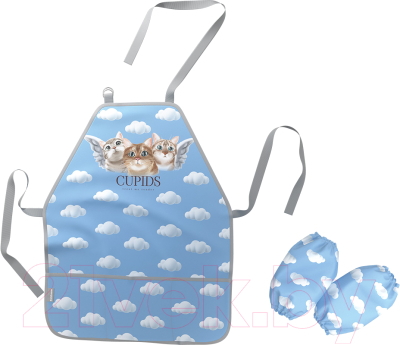 Фартук для творчества Erich Krause Cupids / 56981 - фото
