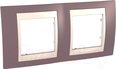 Рамка для выключателей и розеток Schneider Electric Unica MGU6.004.576 - фото