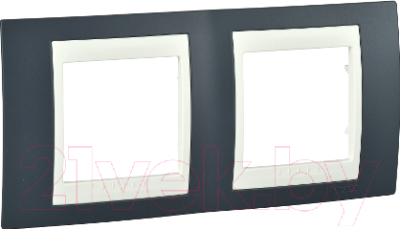 Рамка для выключателей и розеток Schneider Electric Unica MGU6.004.577 - фото
