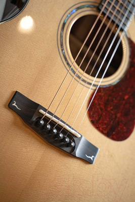 Электроакустическая гитара Cort Gold-A6-Bocote-WCASE-NAT