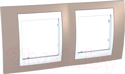 Рамка для выключателей и розеток Schneider Electric Unica MGU6.004.874 - фото