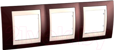 Рамка для выключателей и розеток Schneider Electric Unica MGU6.006.551 - фото