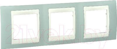 Рамка для выключателей и розеток Schneider Electric Unica MGU6.006.570 - фото