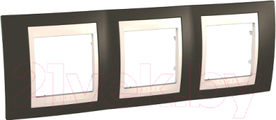 Рамка для выключателей и розеток Schneider Electric Unica MGU6.006.571 - фото