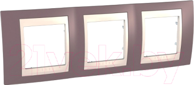 Рамка для выключателей и розеток Schneider Electric Unica MGU6.006.576 - фото