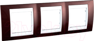 Рамка для выключателей и розеток Schneider Electric Unica MGU6.006.851 - фото